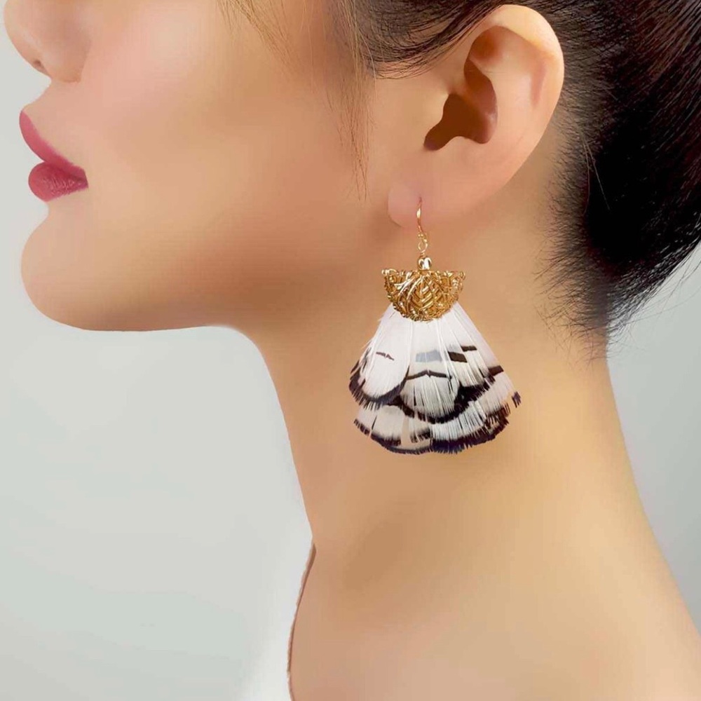Taolei Feather Earrings